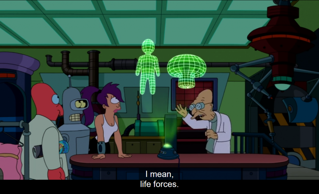 Futurama's Professor Farnsworth
